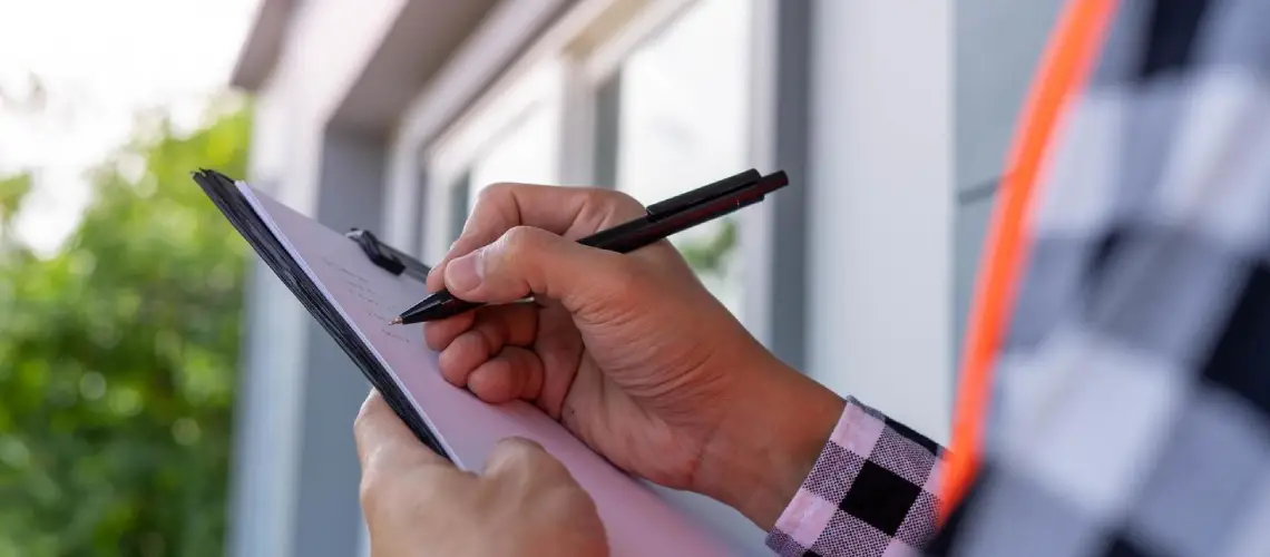 A property valuer conducting a settlement valuation in Sydney